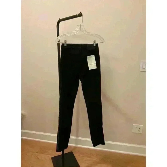 NEW NWT Jonathan Simkhai Rae Skinny Black, Size 25 Retails $345 - Picture 6 of 7